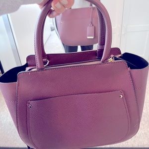 Burgundy purse hand bag new cross body